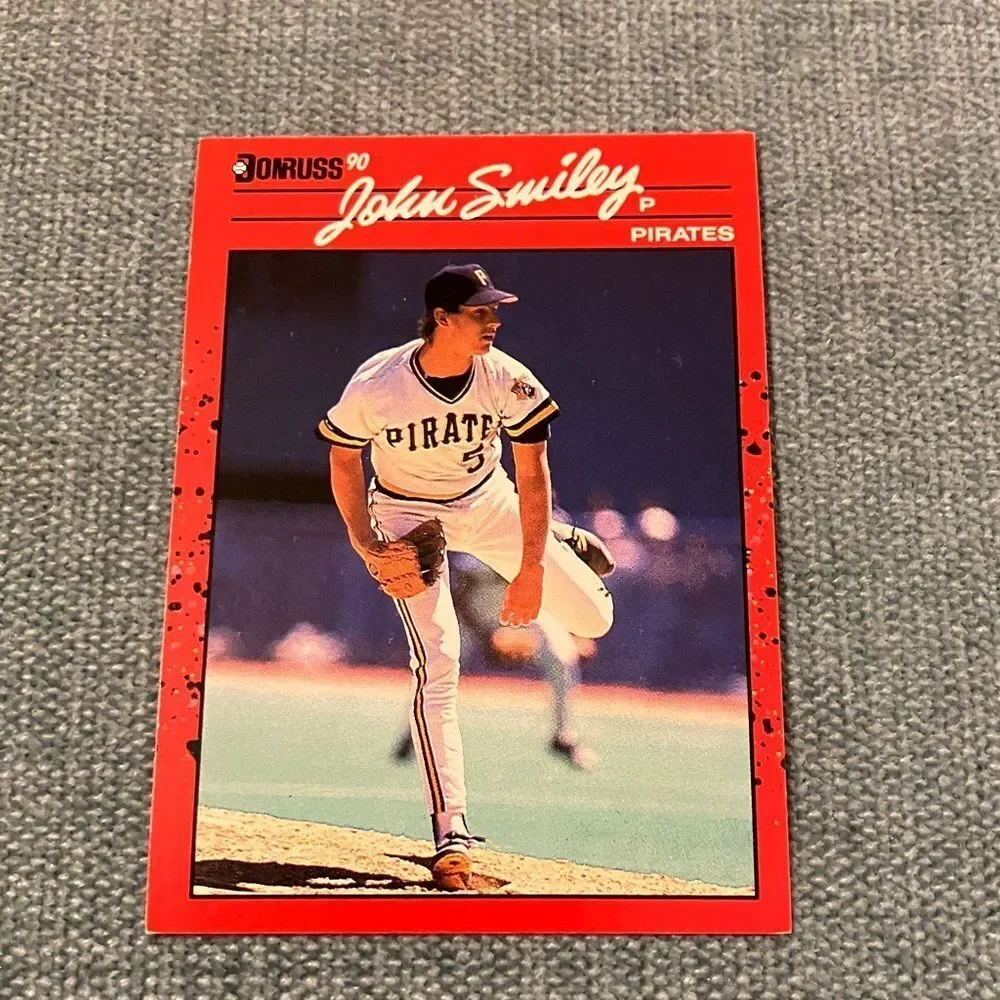 1990 Donruss Pittsburgh Pirates Baseball Card Trading Card